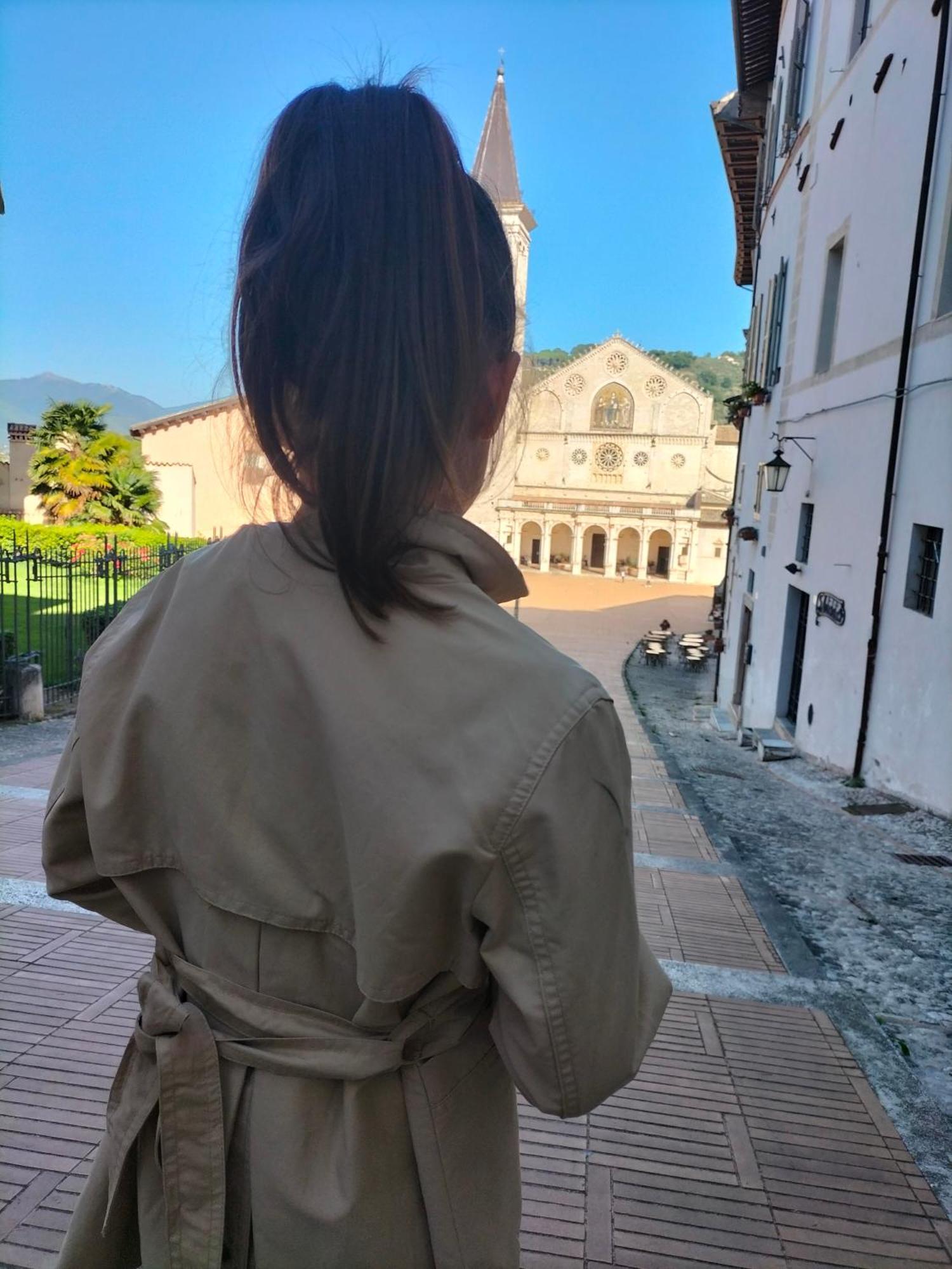 Appartamento Di Via Refini スポレート エクステリア 写真